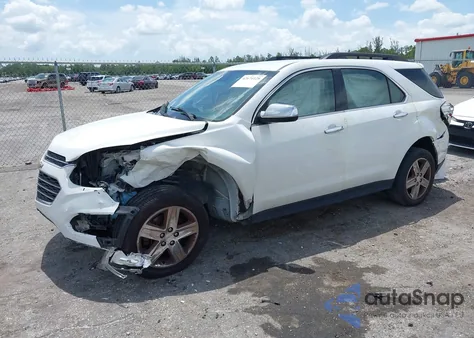 2016 Chevrolet Equinox Lt из США, поврежденный, VIN 2GNALCEK9G6211987